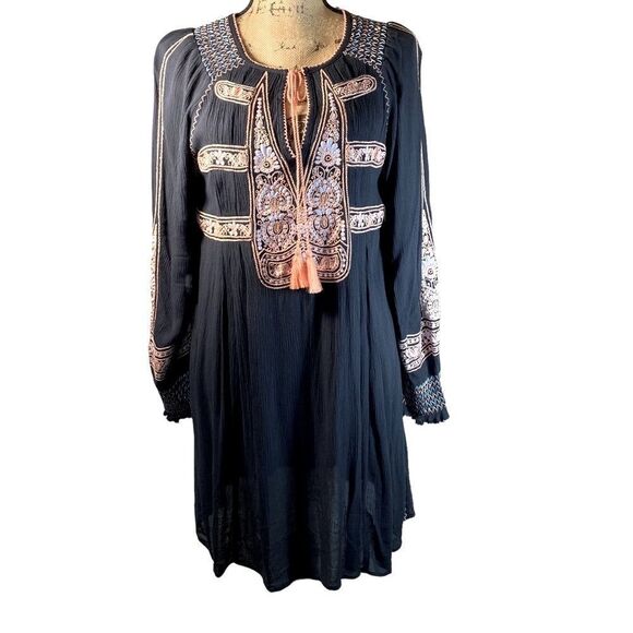 Free People Wind Willow Mini Dress - Picture 4 of 13